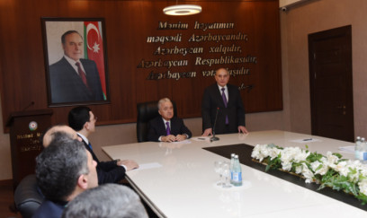 Yeni icra başçısı kollektivə təqdim olundu - Fotolar