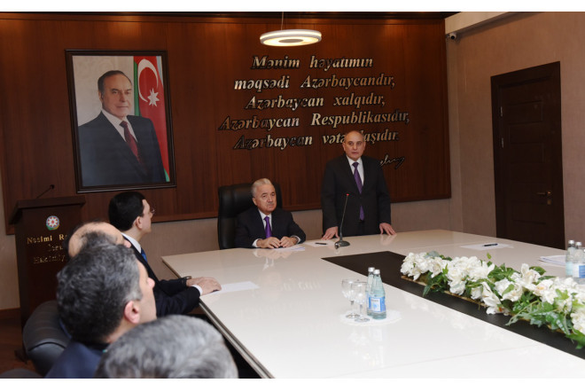 Yeni icra başçısı kollektivə təqdim olundu - Fotolar