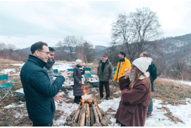 Alyona Əliyeva Göygöl Milli Parkından paylaşım edib 