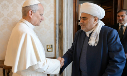 Allahşükür Paşazadə Roma Papası ilə görüşdü - FOTO