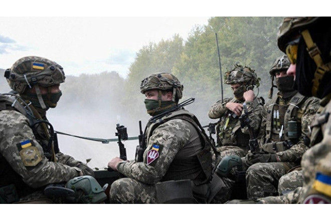 Ukrayna ordusu bu kəndi azad etdi 