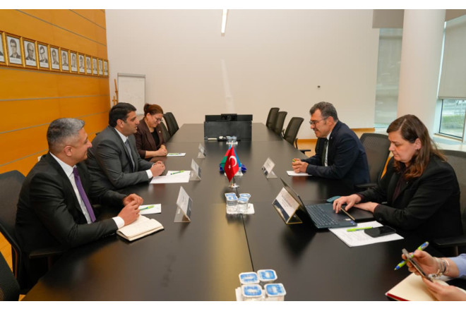 NDU və İTÜ birgə laboratoriyalar yaradacaq - Fotolar