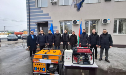 Azərbaycan Ukraynaya yardımları davam etdirir FOTO