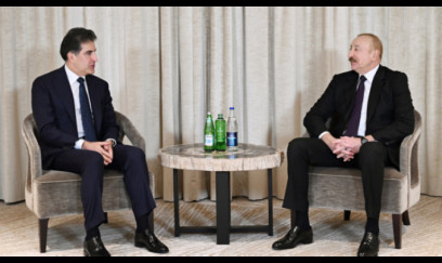 Prezident İlham Əliyev Münhendə İraq Kürdüstan Regionunun başçısı ilə görüşüb 