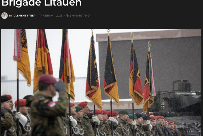 Almaniya hərbi briqadası könüllü tapa bilmir 