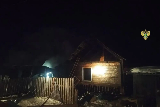 Rusiyada ana və 4 övladı yanğında öldü 