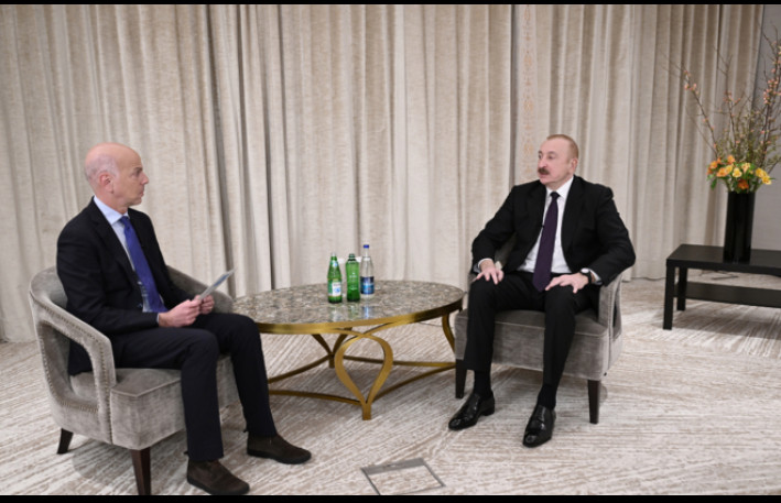 Prezident “France 24” telekanalına müsahibə verdi - FOTO