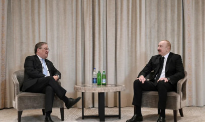 İlham Əliyev Münxendə Bundestaqın xarici siyasət komitəsinin sədri ilə görüşüb 