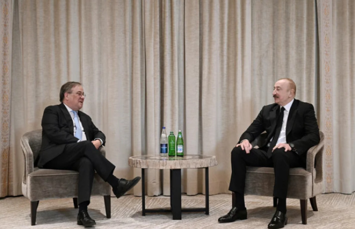 İlham Əliyev Münxendə Bundestaqın xarici siyasət komitəsinin sədri ilə görüşüb 