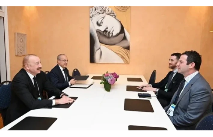 İlham Əliyev Münhendə Kohenlə görüşüb 