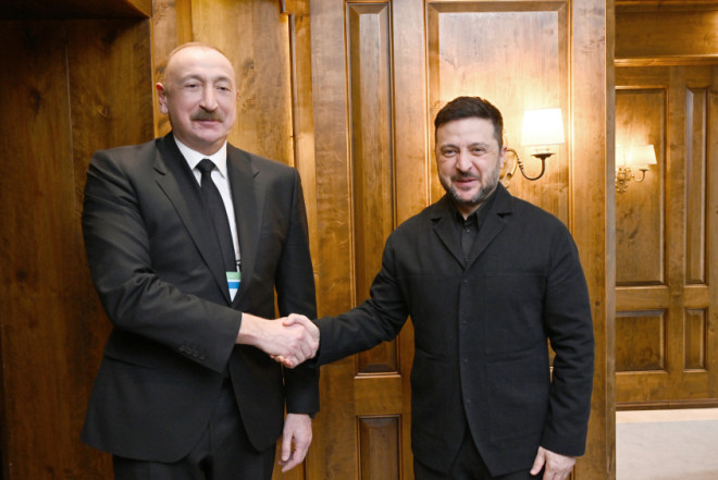 Ukrayna mediası İlham Əliyevin Münxen Təhlükəsizlik Konfransında iştirakından yazdı - FOTO