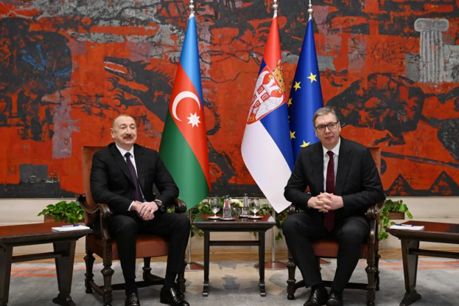 Vuçiç İlham Əliyevi təcrübəli dövlət xadimi və milli lider kimi qiymətləndirib 