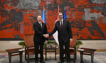 Prezident İlham Əliyev Aleksandar Vuçiçlə görüşü ilə bağlı paylaşım edib 