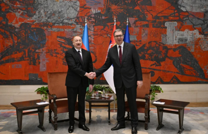 Prezident İlham Əliyev Aleksandar Vuçiçlə görüşü ilə bağlı paylaşım edib 