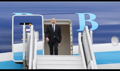 İlham Əliyevin Serbiyaya səfəri başa çatdı 