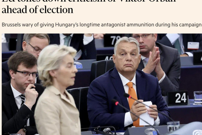 Avropa Komissiyası Orbanı tənqidini yumşaldır 