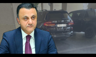 Vüqar Qurbanov 300 minlik avtomobil sürürmüş - Nömrəsi də xüsusi seçilib - FOTO