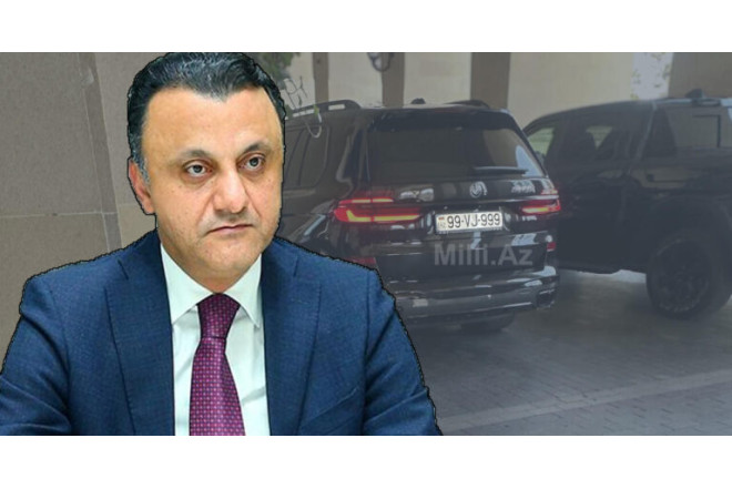 Vüqar Qurbanov 300 minlik avtomobil sürürmüş - Nömrəsi də xüsusi seçilib - FOTO