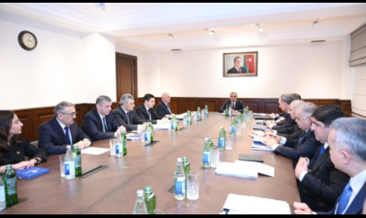 Samir Nuriyev iclas keçirdi - FOTOLAR