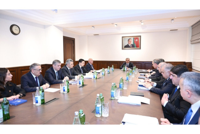 Samir Nuriyev iclas keçirdi - FOTOLAR