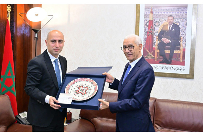 Emin Əmrullayev Mərakeşdə rəsmi səfərdədir - Fotolar