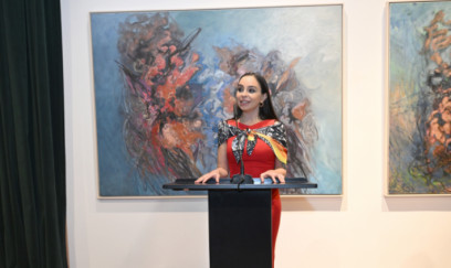 Tiranada MAMA “Ana təbiət” beynəlxalq incəsənət sərgisi açılıb 