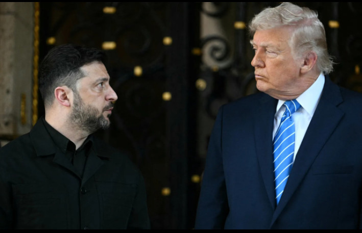 Zelenski Trampdan şikayətləndi 