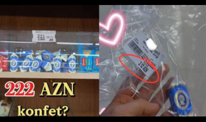 Bakıda kiloqramı 222 manata konfet SATILIR - VİDEO