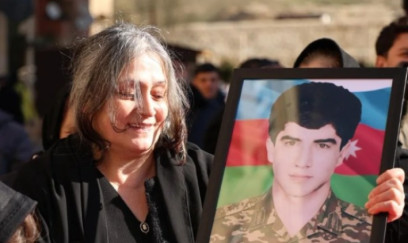 Şəhid Rafiq Hüseynovla vida mərasimi keçirildi 