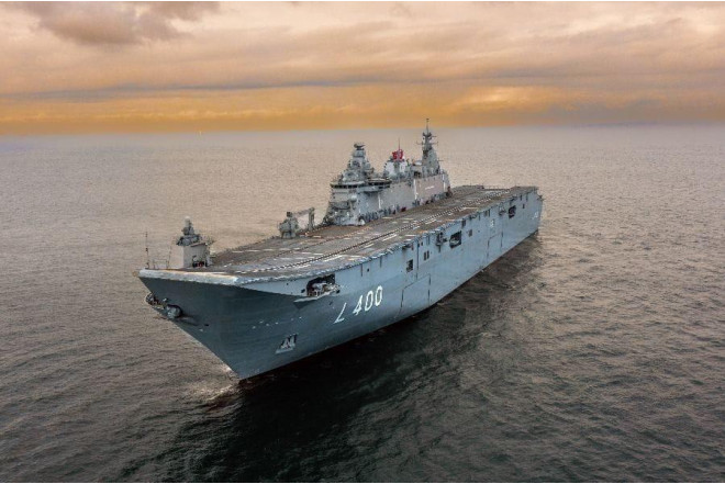 NATO Türkiyənin “TCG ANADOLU” gəmisini Latviyaya göndərir 