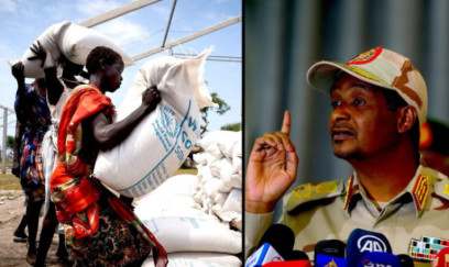 Sudanda hərbi qruplaşma yardım karvanına hücum edib 