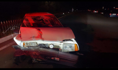 Lənkəranda ağır QƏZA: “Vito” təcili tibbi yardım maşınına çırpıldı - Xəsarət alanlar var - FOTO