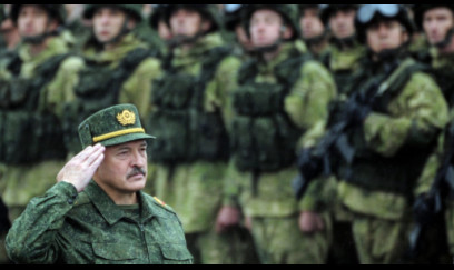 Belarus hərbi hissələri döyüş hazırlığına gətirilir 