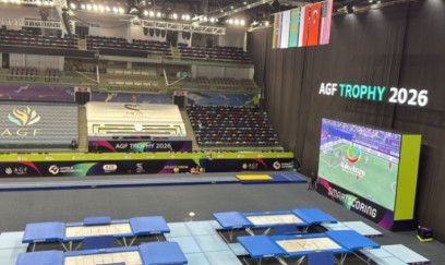 Azərbaycan gimnastı Dünya Kubokunda gümüş medal qazanıb 