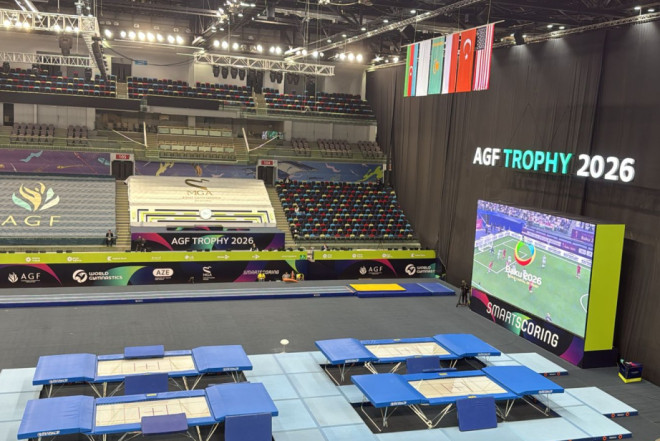 Azərbaycan gimnastı Dünya Kubokunda gümüş medal qazanıb 