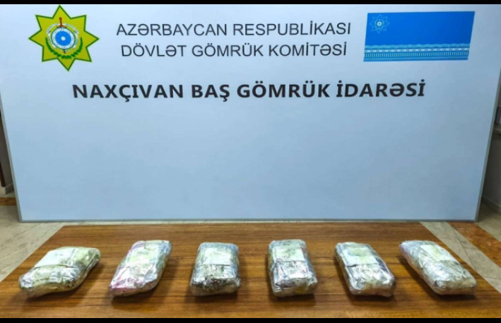 Naxçıvanda İrandan Türkiyəyə aparılan 5 kq-dan çox narkotik vasitə aşkarlandı 