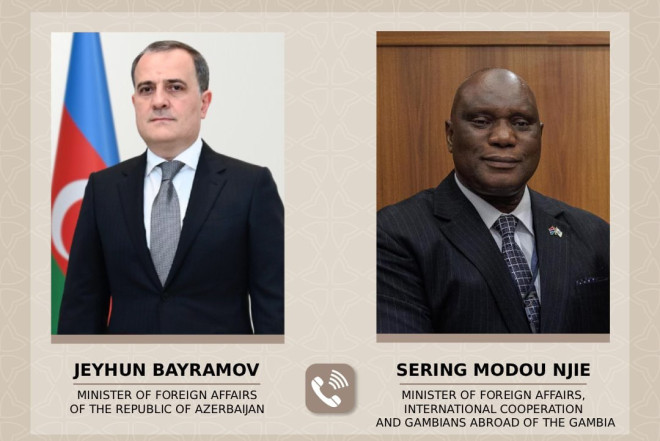 Ceyhun Bayramovla qambiyalı nazirin telefon danışığı olub 