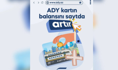 Gediş kartının balansını rəqəmsal artırmaq mümkündür 
