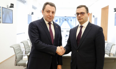 Azərbaycan və Ermənistan XİN rəhbərlərinin müavinləri görüşdülər - FOTOLAR