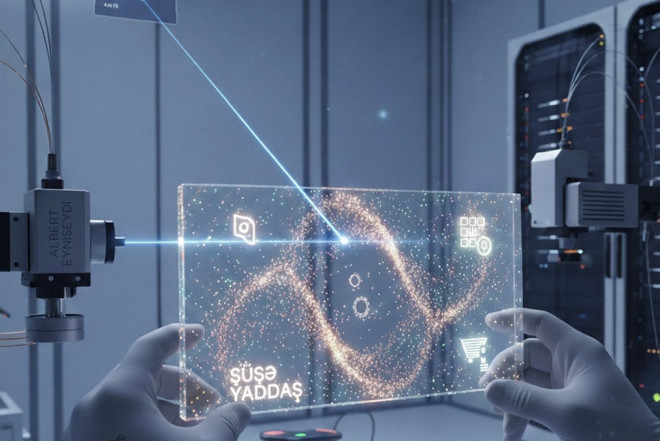 Microsoft şüşə üzərində məlumat saxlama texnologiyasını təqdim edib 