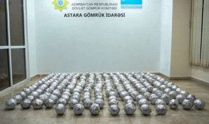 80 kiloqrama yaxın narkotikin İrandan Rusiyaya tranzitinin qarşısını alındı Foto