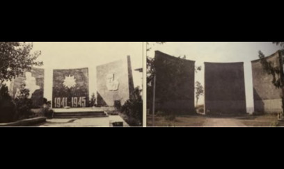 Vandalizm: Ermənilər İkinci Dünya Müharibəsi abidələrini məhv ediblər- FOTO