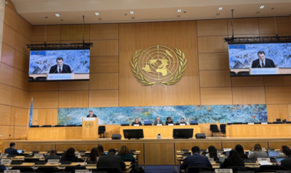 Elnur Məmmədov Cenevrədə Zəngəzur dəhlizinin regional inkişafa verəcəyi töhfədən danışıb 