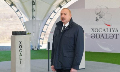 Prezident Xocalıdadır 