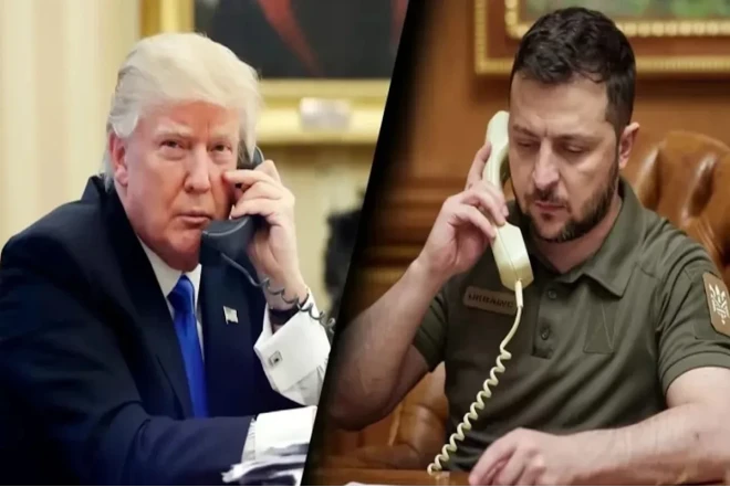 KİV: Tramp Zelenski ilə telefon danışığı aparır 