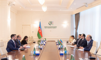 Məcnun Məmmədov səfirlə görüşdü - Fotolar