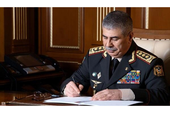 Zakir Həsənov polkovniki vəzifəsindən azad etdi 