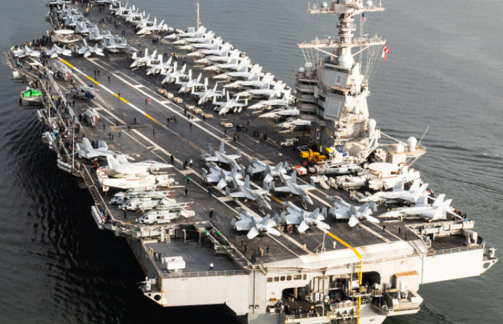 ABŞ-nin ən böyük aviadaşıyıcı gəmisi İrana yaxınlaşır - Geniş hərbi plan iddiası
