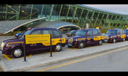 Bakı aeroportunda taksi üçün ödəmə köşkləri quraşdırıldı 