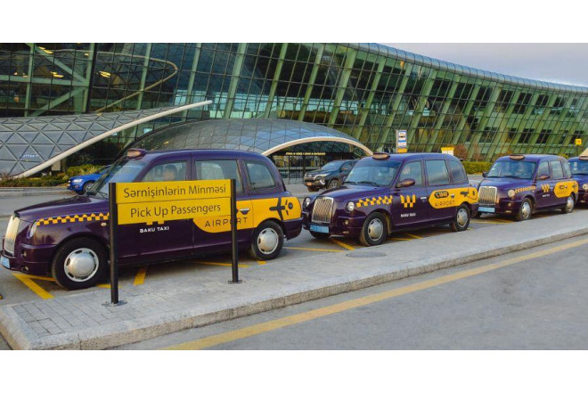 Bakı aeroportunda taksi üçün ödəmə köşkləri quraşdırıldı 